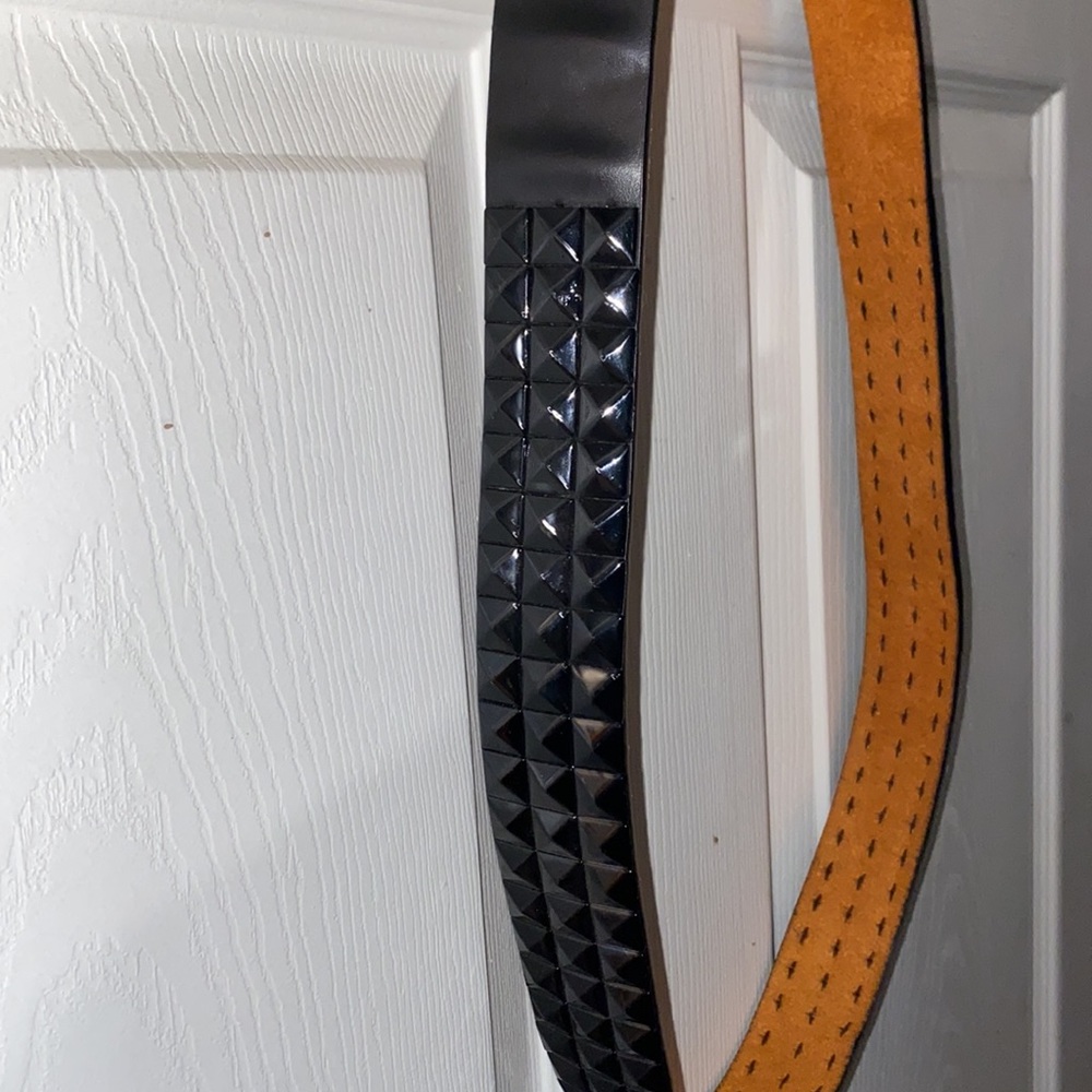 *Like New* Black Pyramid Stud Belt Size XL 42-44